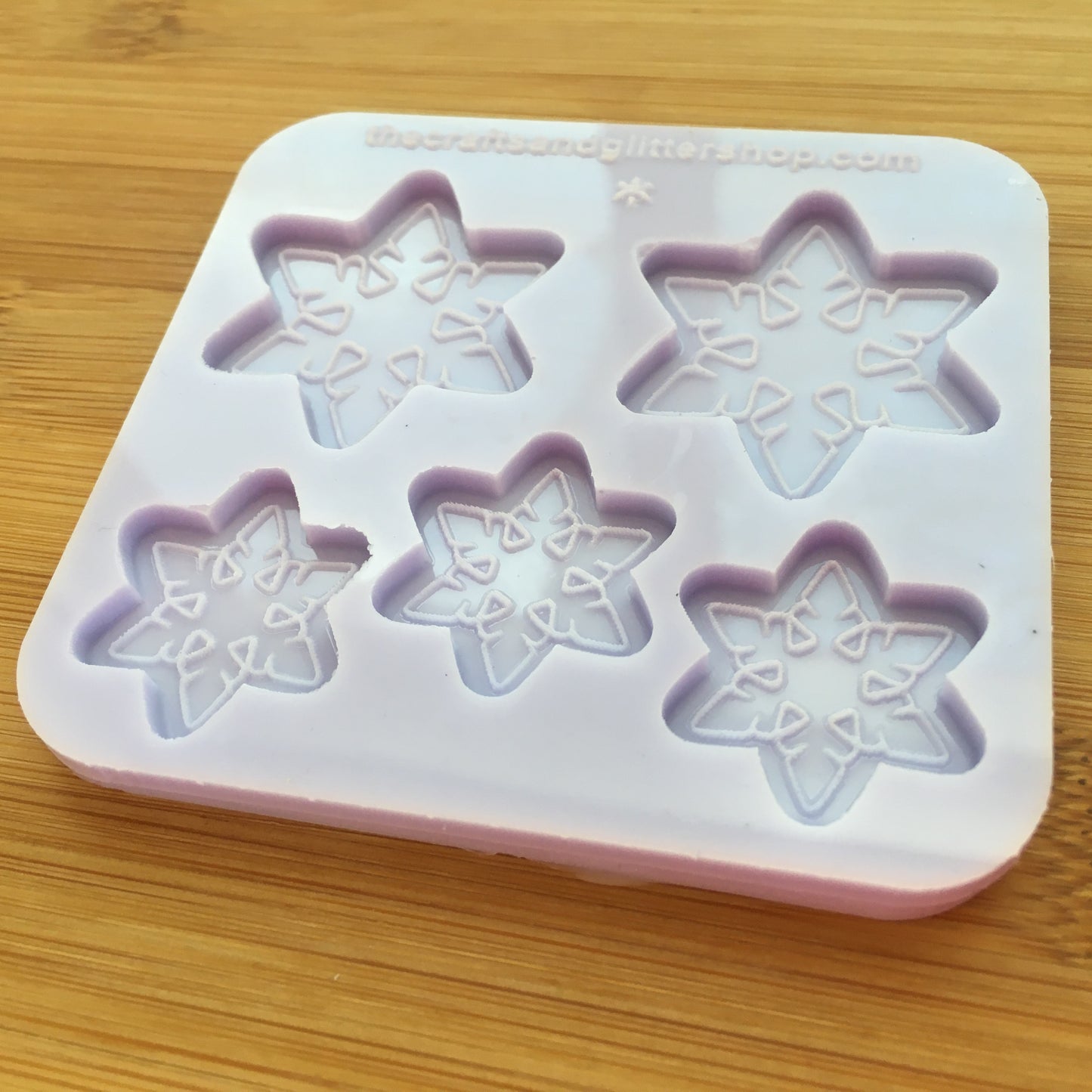 Snowflake Mix Silicone Mold - The Crafts and Glitter Shop