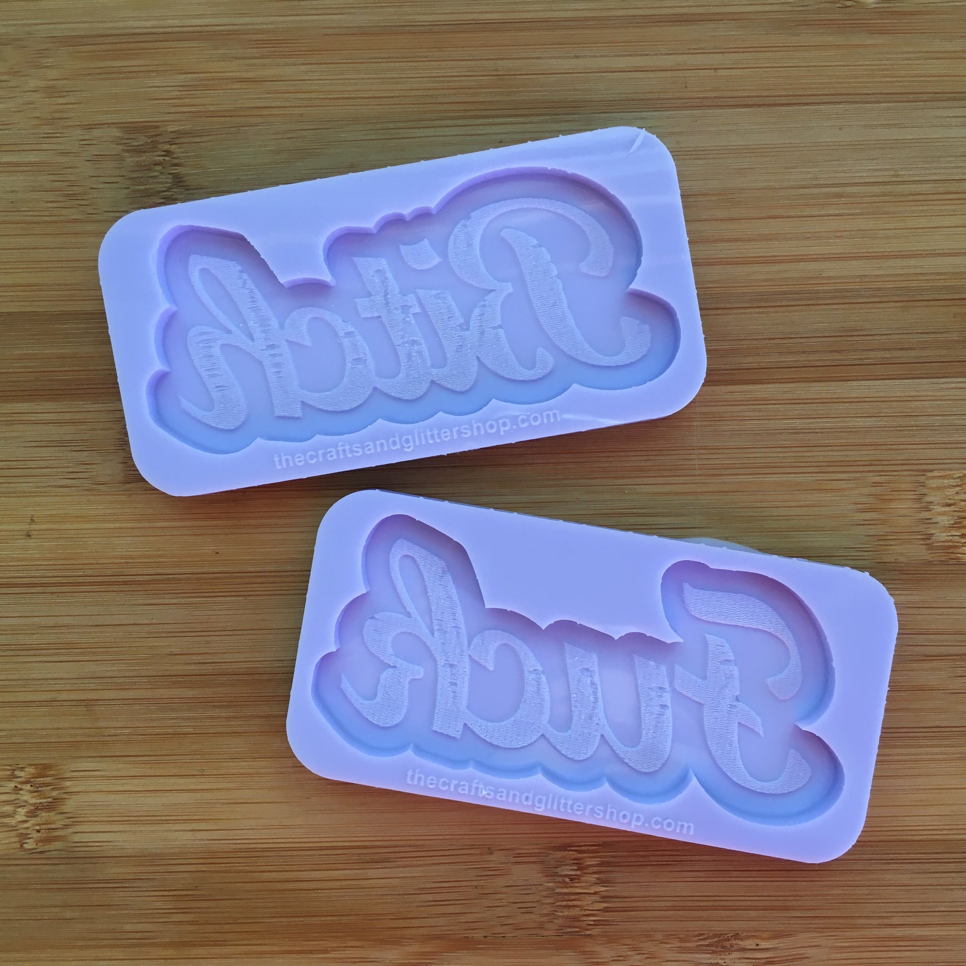 Bitch or Fuck Silicone Mold - The Crafts and Glitter Shop