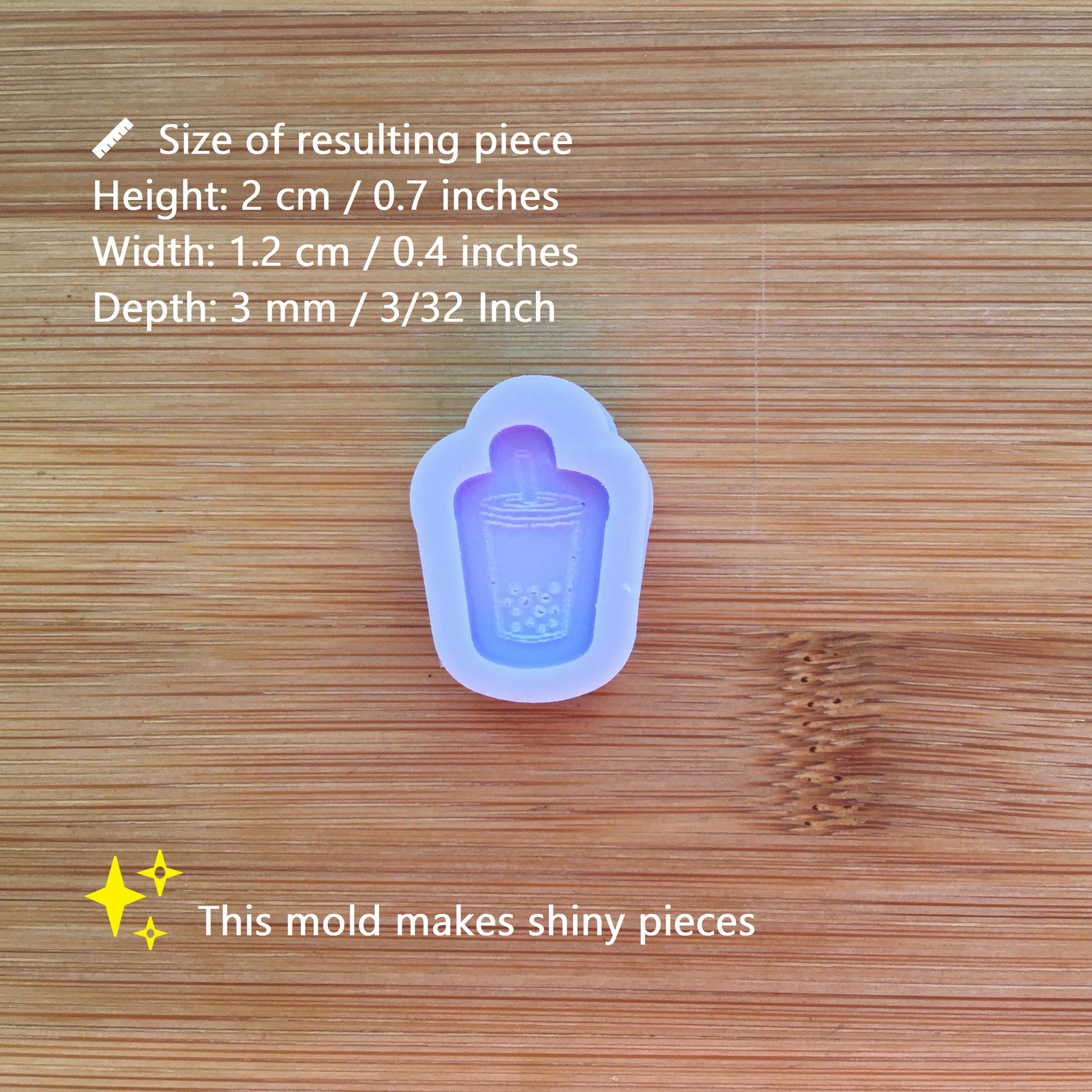 2 cm Tapioca Tea Drink Silicone Mold - The Crafts and Glitter Shop