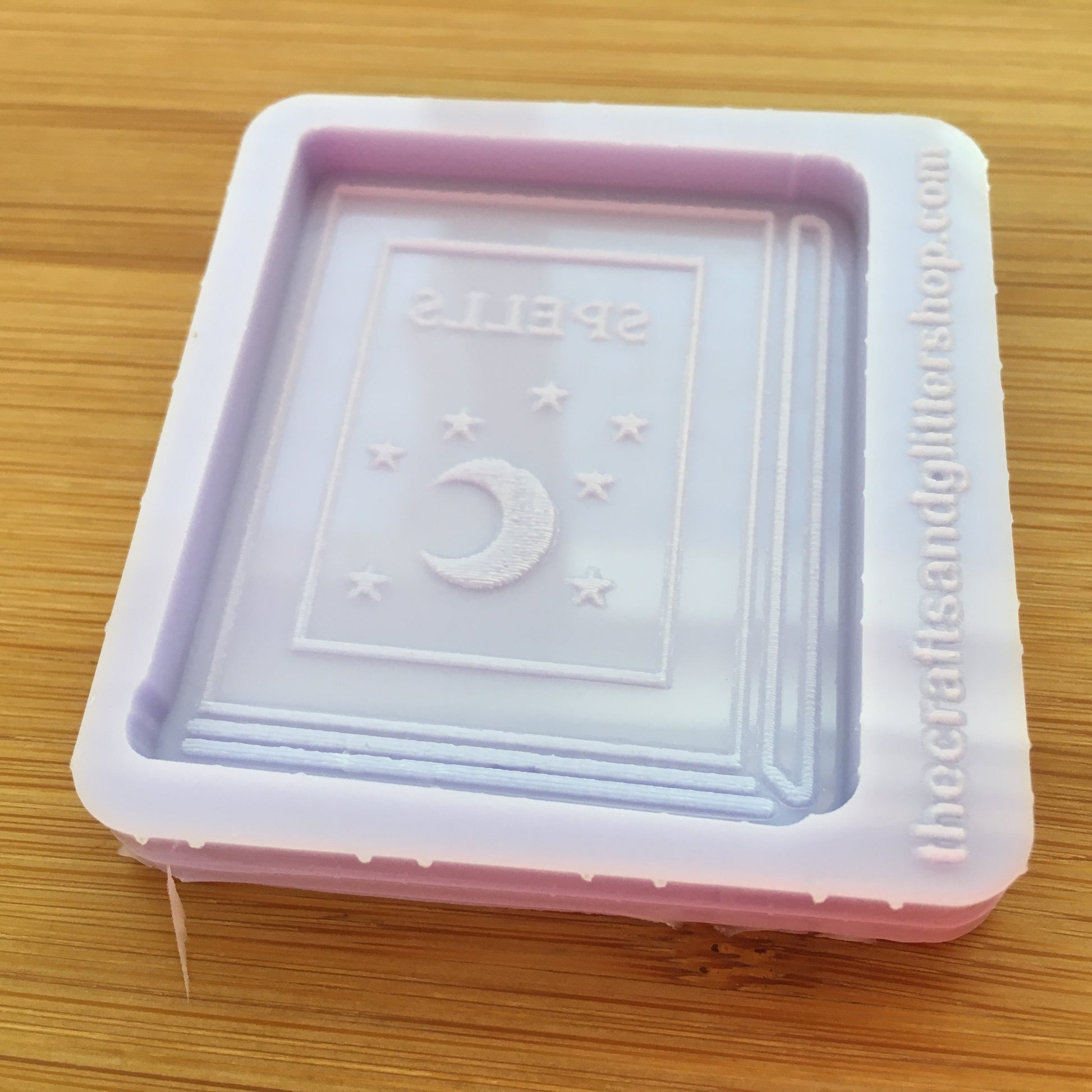 Spell Book Silicone Mold - The Crafts and Glitter Shop