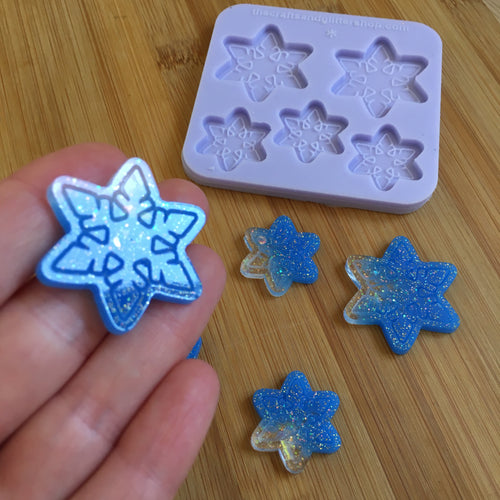 Snowflake Mix Silicone Mold