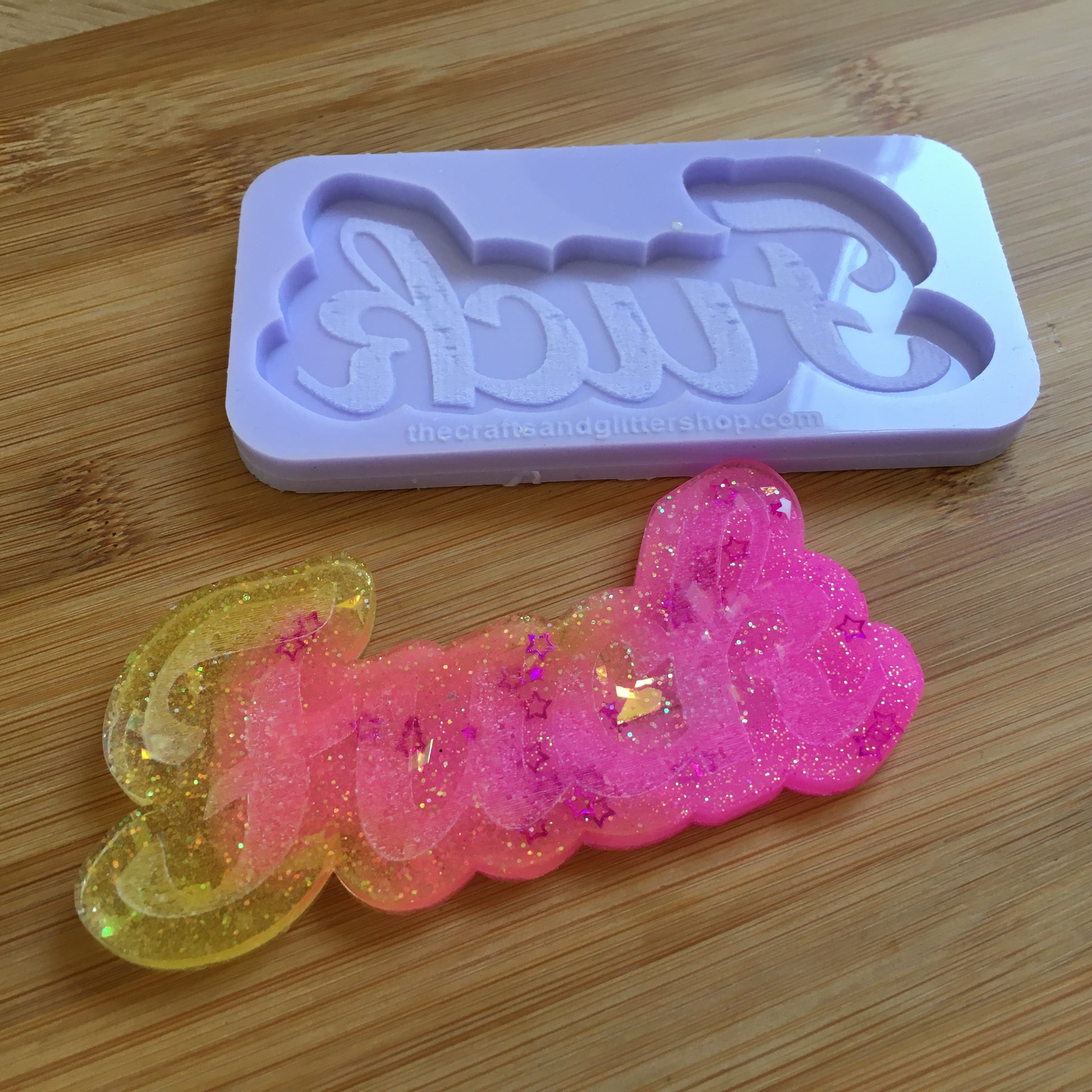 Bitch or Fuck Silicone Mold - The Crafts and Glitter Shop