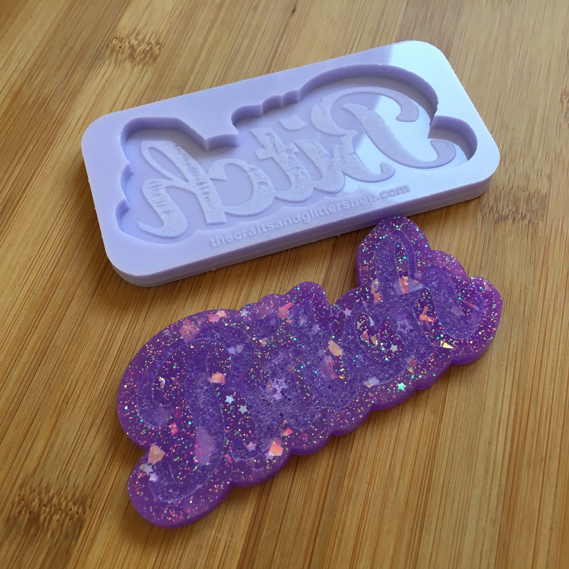 Bitch or Fuck Silicone Mold - The Crafts and Glitter Shop