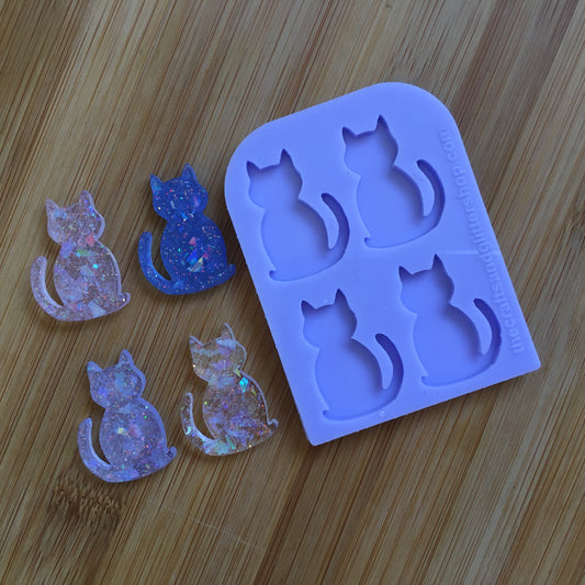 Sitting Cat Silicone Mold - The Crafts and Glitter Shop