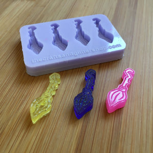 1.2" Magic Broom Silicone Mold