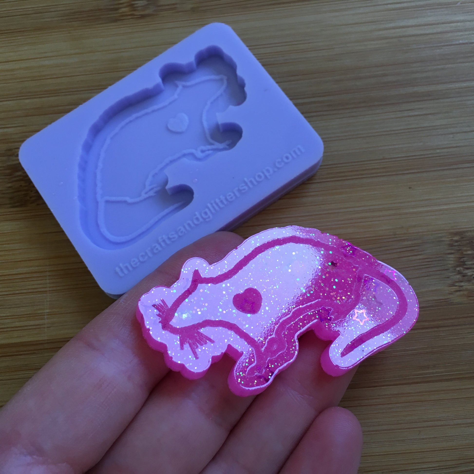 Rat Silicone Mold - The Crafts and Glitter Shop