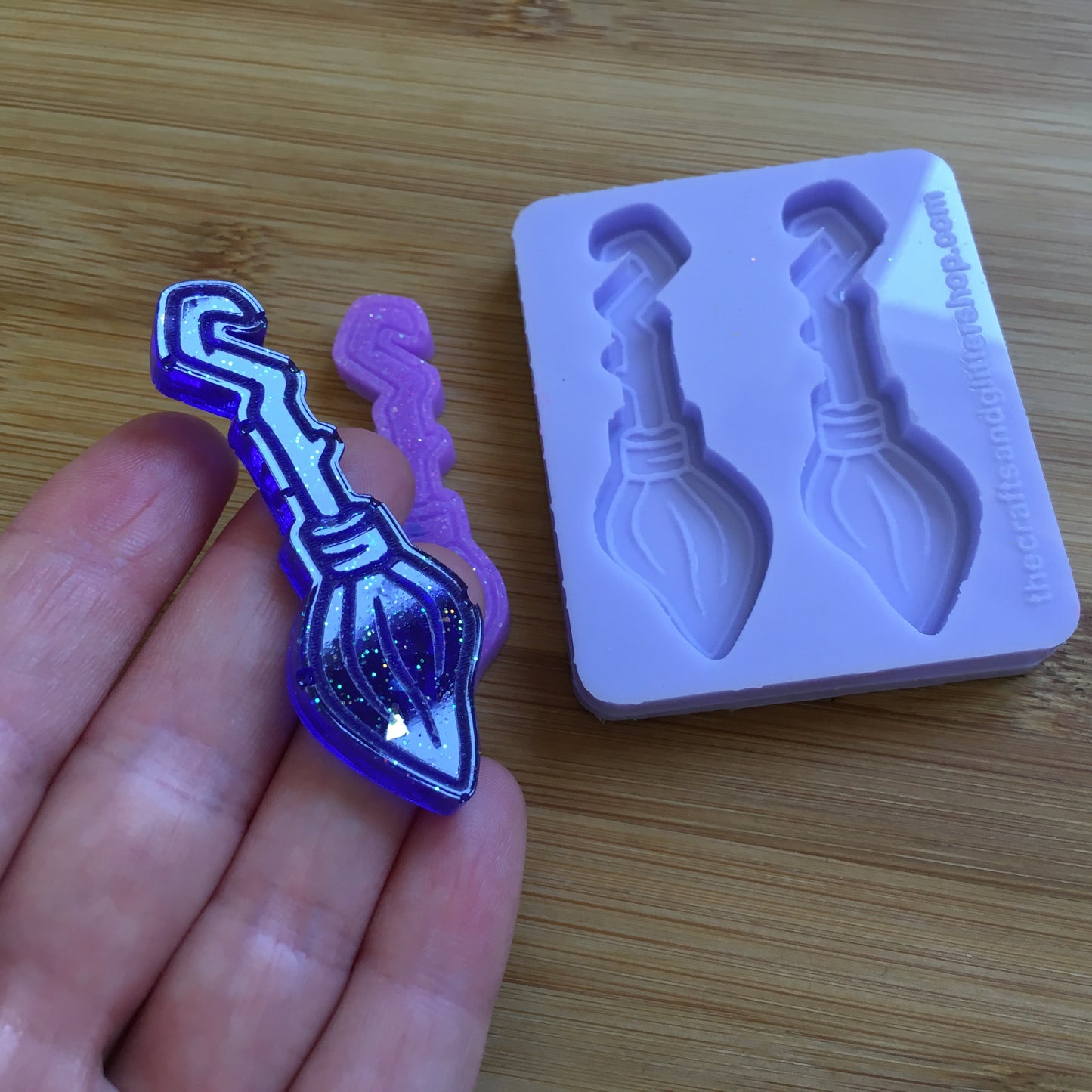 Magic Broom Silicone Mold - The Crafts and Glitter Shop