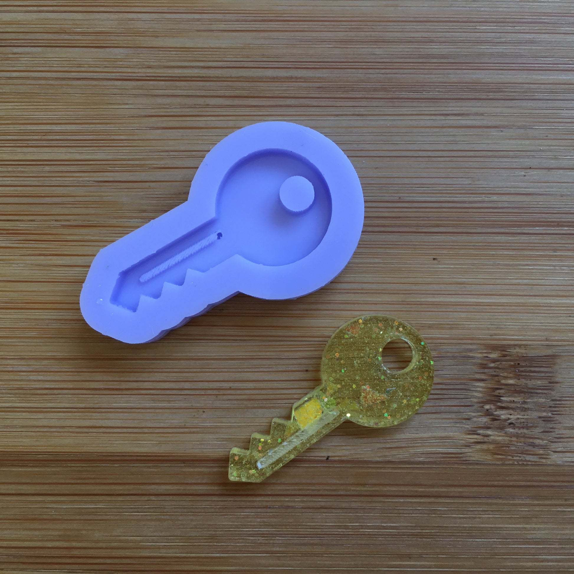 35mm Key Silicone Mold - The Crafts and Glitter Shop