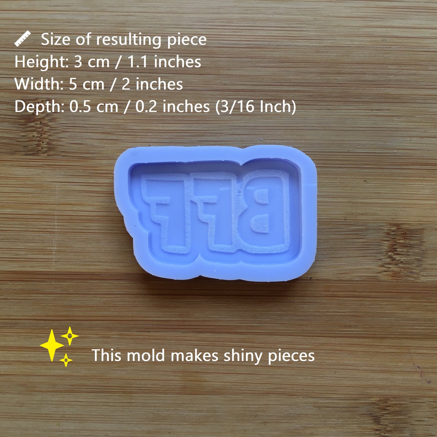 BFF Silicone Mold - The Crafts and Glitter Shop