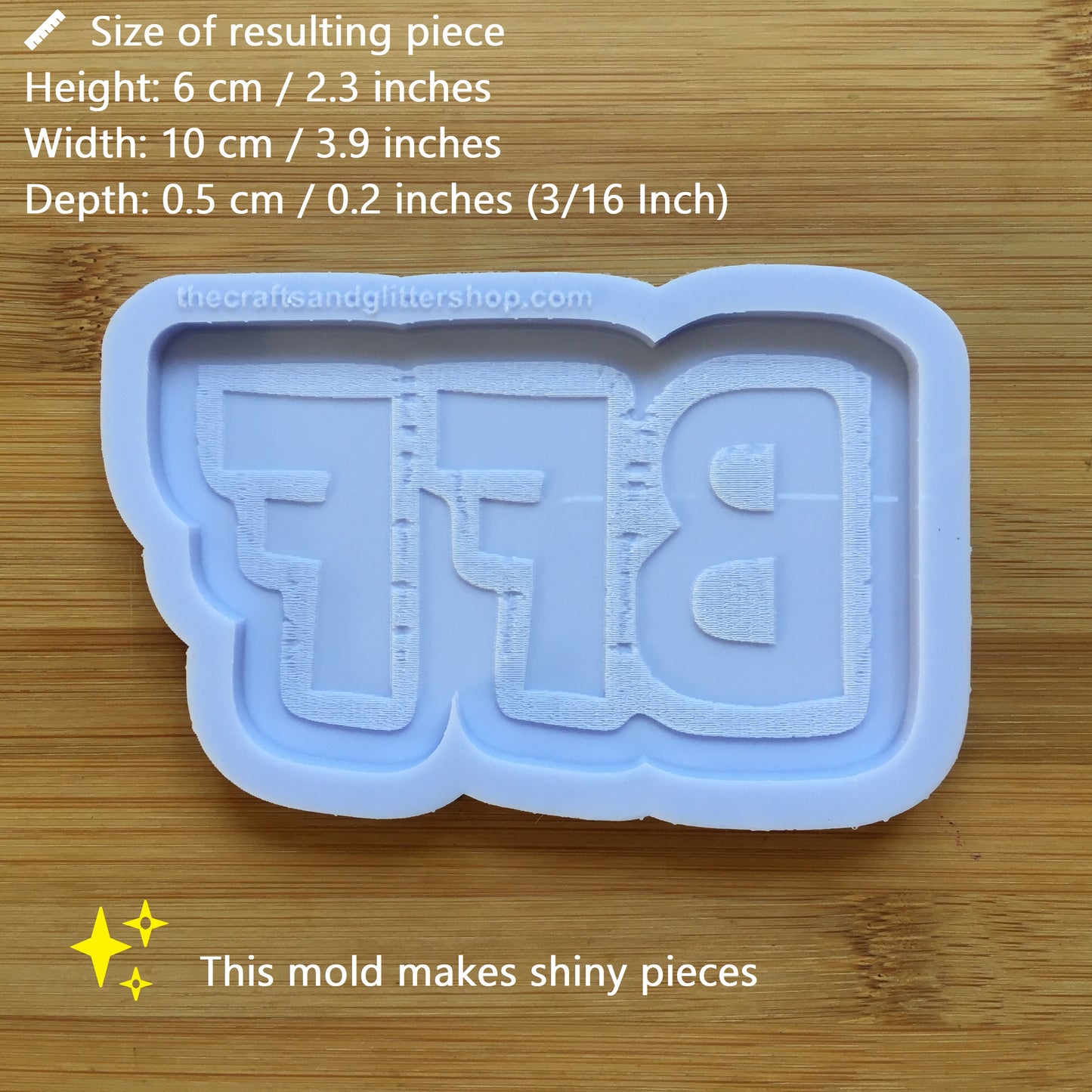 BFF Silicone Mold - The Crafts and Glitter Shop
