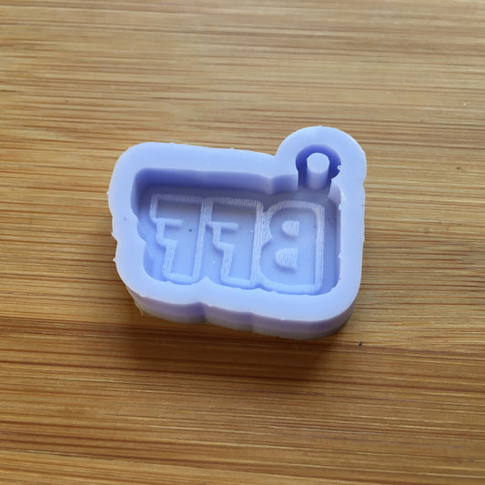 3cm BFF Silicone Mold - The Crafts and Glitter Shop