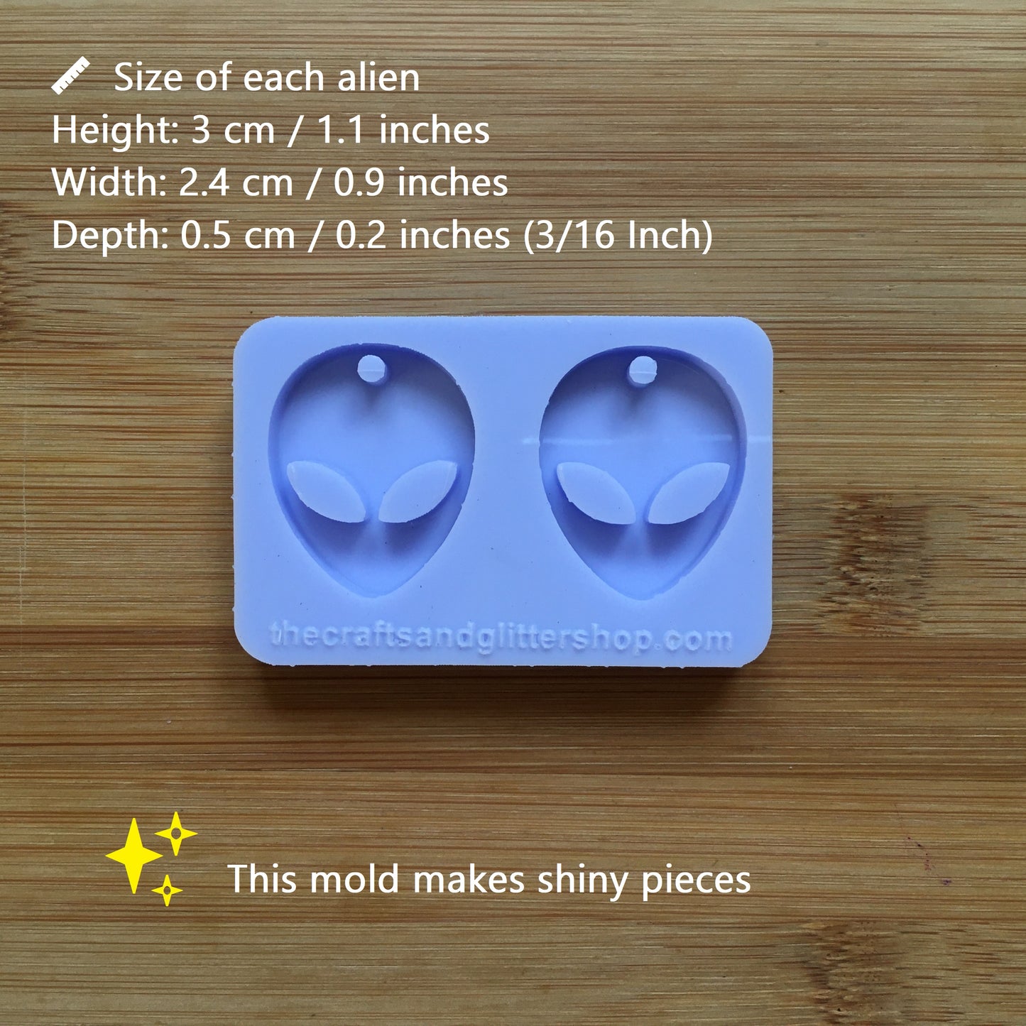 Alien Silicone Mold - The Crafts and Glitter Shop