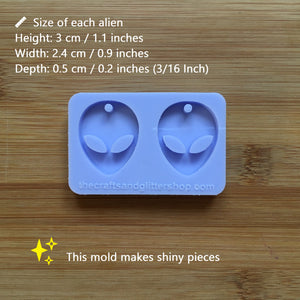 3cm Alien Silicone Mold