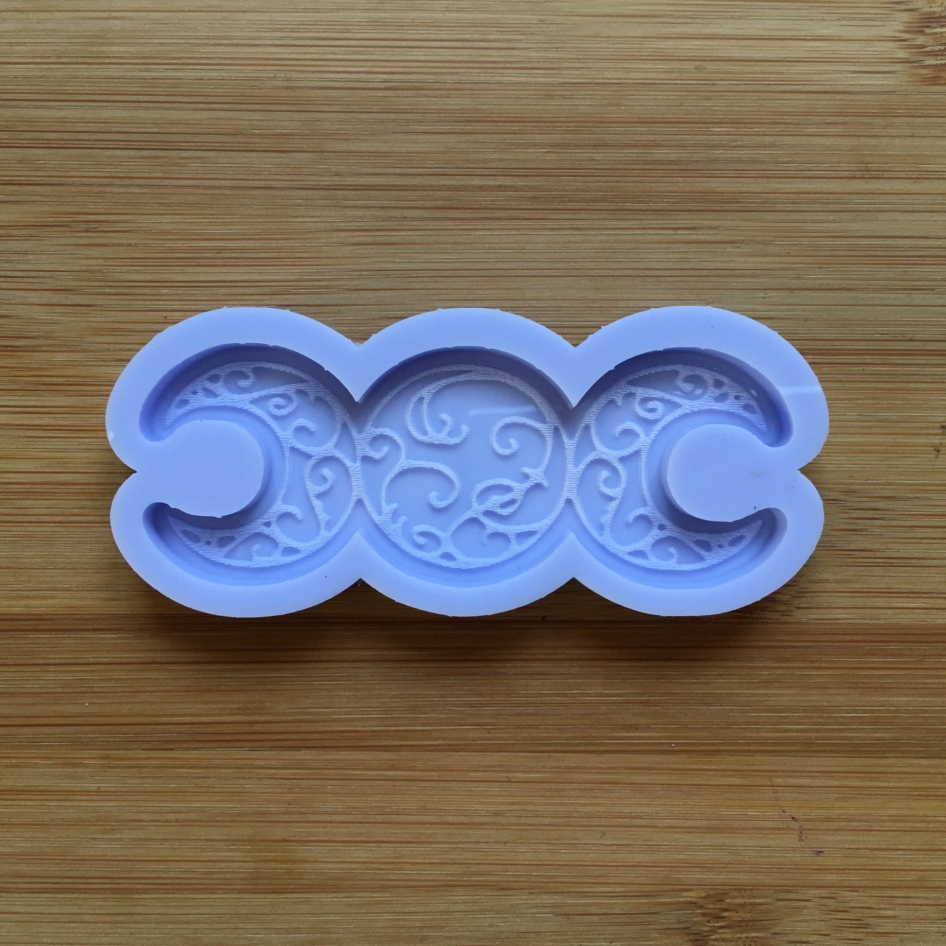 Triple Moon Silicone Mold - The Crafts and Glitter Shop