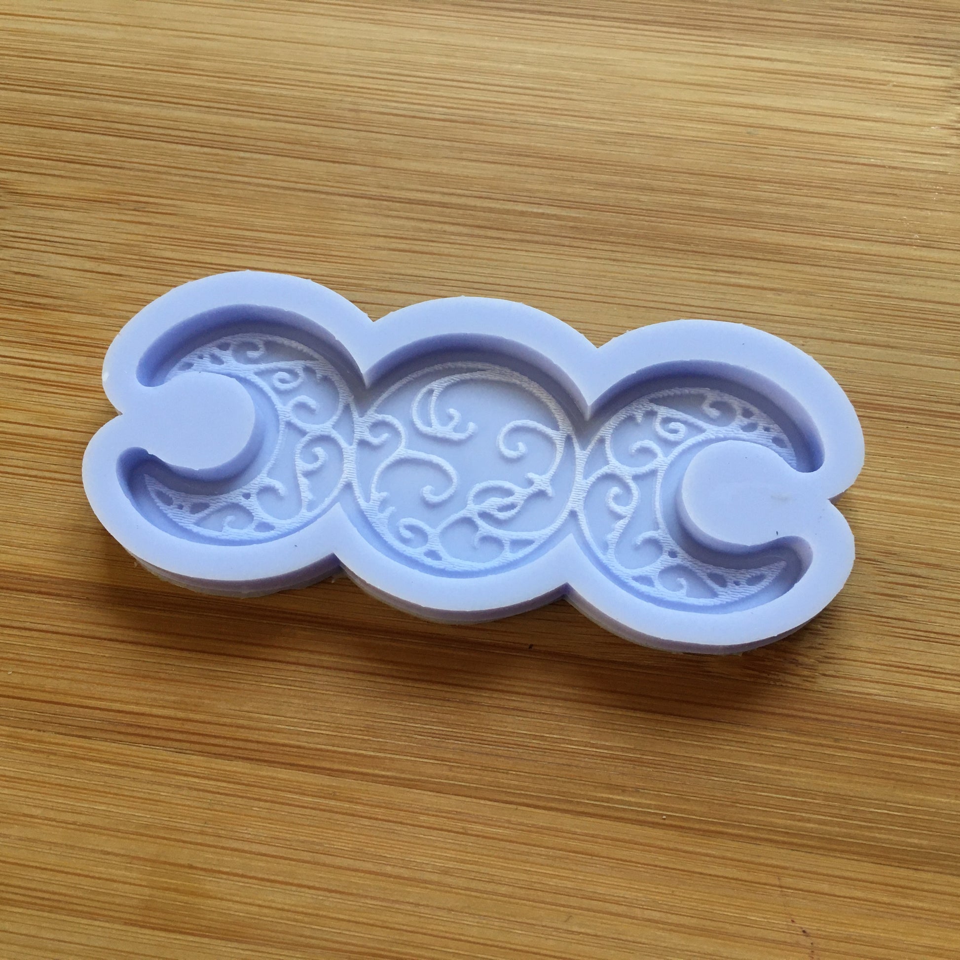 Triple Moon Silicone Mold - The Crafts and Glitter Shop