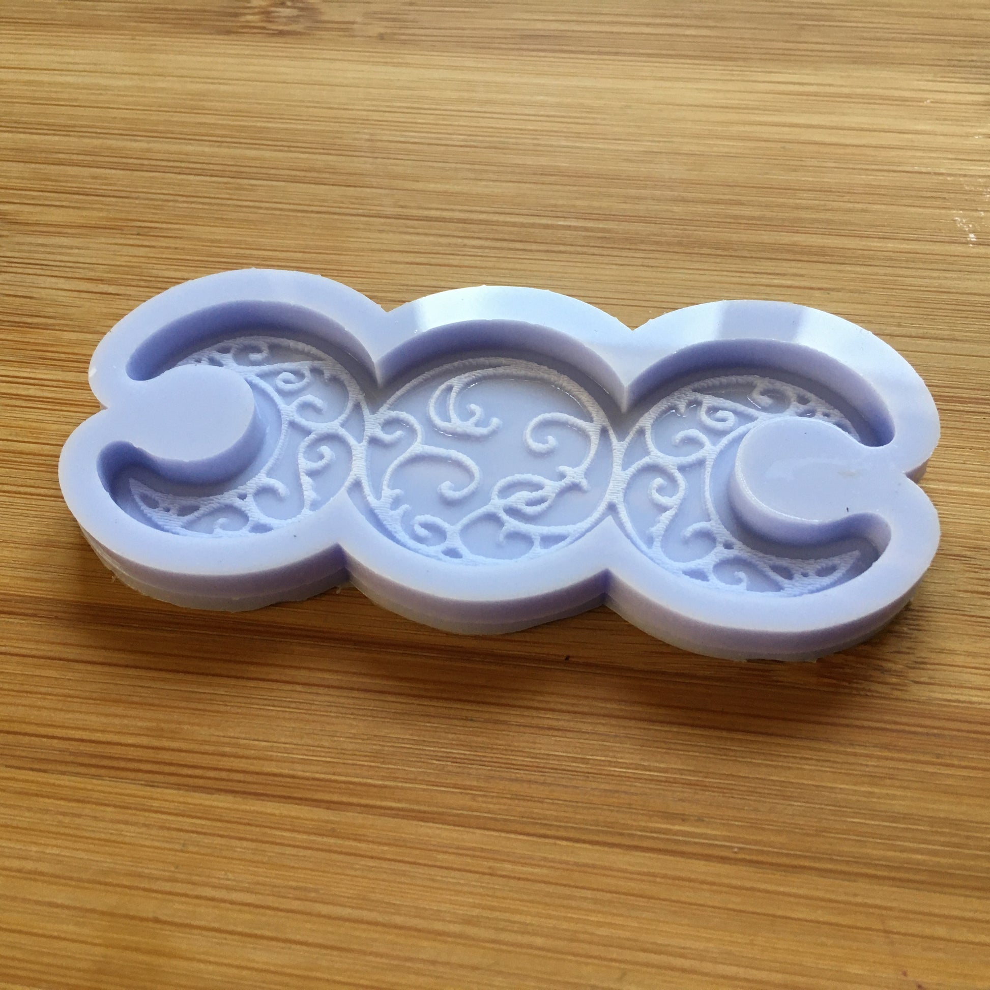 Triple Moon Silicone Mold - The Crafts and Glitter Shop