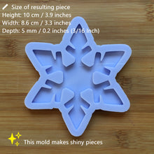 Load image into Gallery viewer, Snowflake Silicone Mold