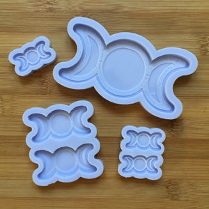 Triple Moon Silicone Mold