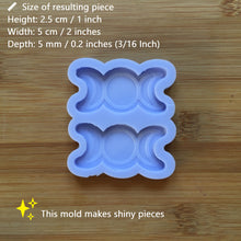 Load image into Gallery viewer, Triple Moon Silicone Mold