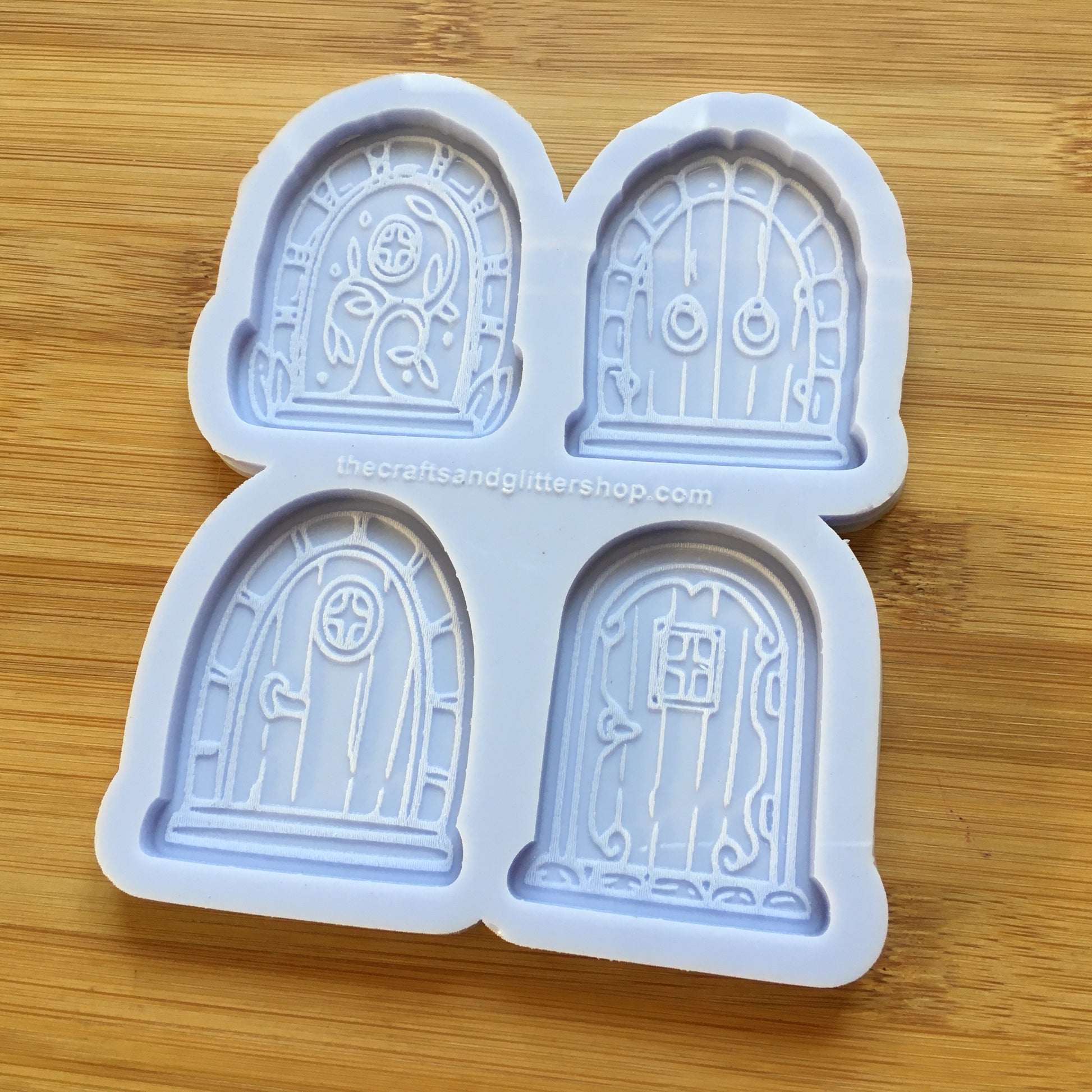 Cottage Door Silicone Mold / Hobbit Fairy House Door - The Crafts and Glitter Shop