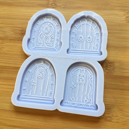 Cottage Door Silicone Mold / Hobbit Fairy House Door