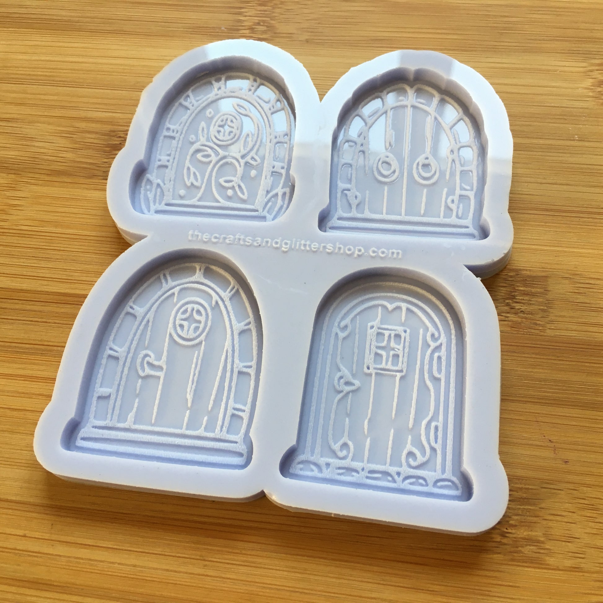 Cottage Door Silicone Mold / Hobbit Fairy House Door - The Crafts and Glitter Shop