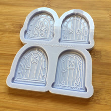 Load image into Gallery viewer, Cottage Door Silicone Mold / Hobbit Fairy House Door