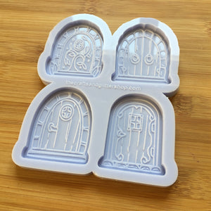 Cottage Door Silicone Mold / Hobbit Fairy House Door