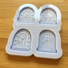 Load image into Gallery viewer, Cottage Door Silicone Mold / Hobbit Fairy House Door