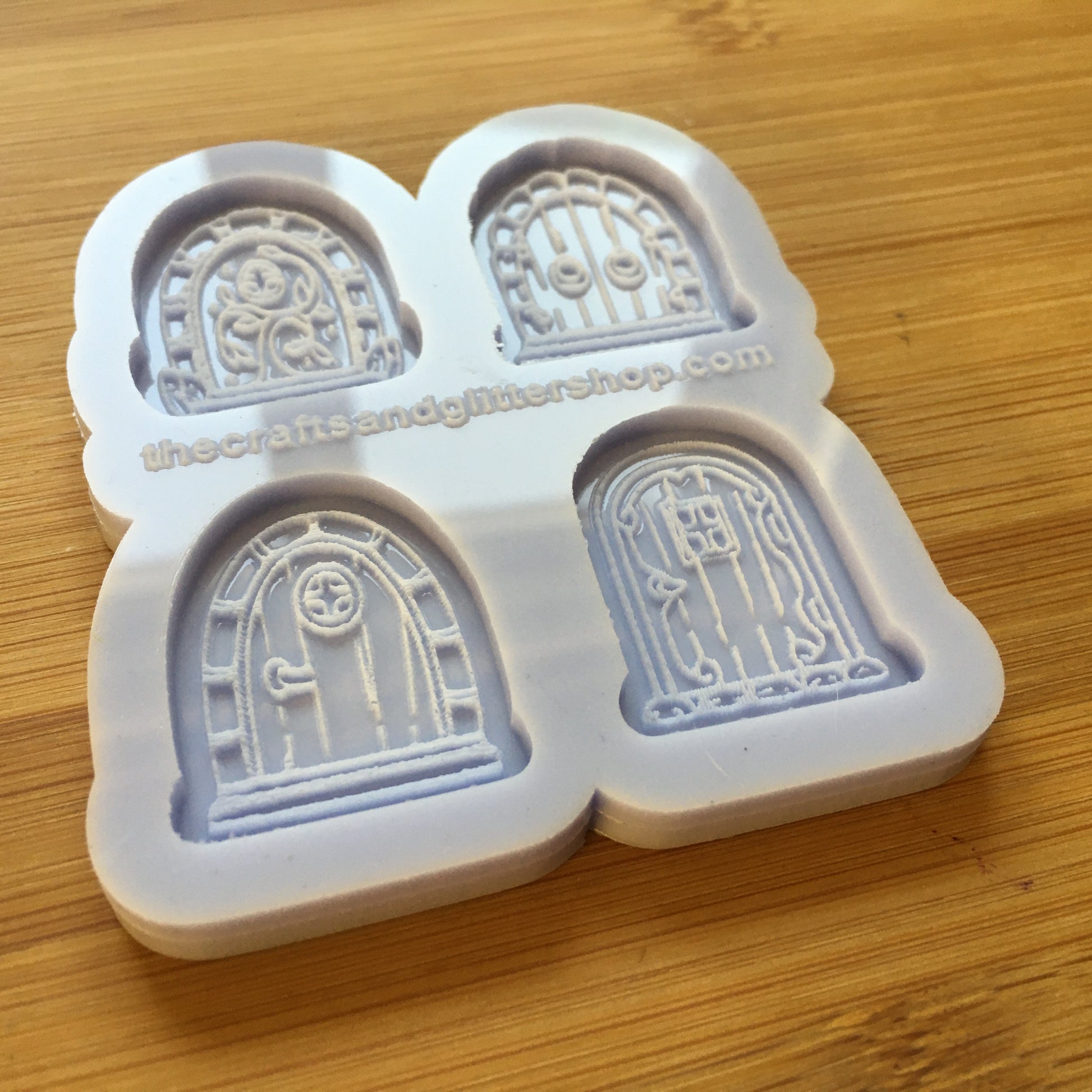 Cottage Door Silicone Mold / Hobbit Fairy House Door - The Crafts and Glitter Shop