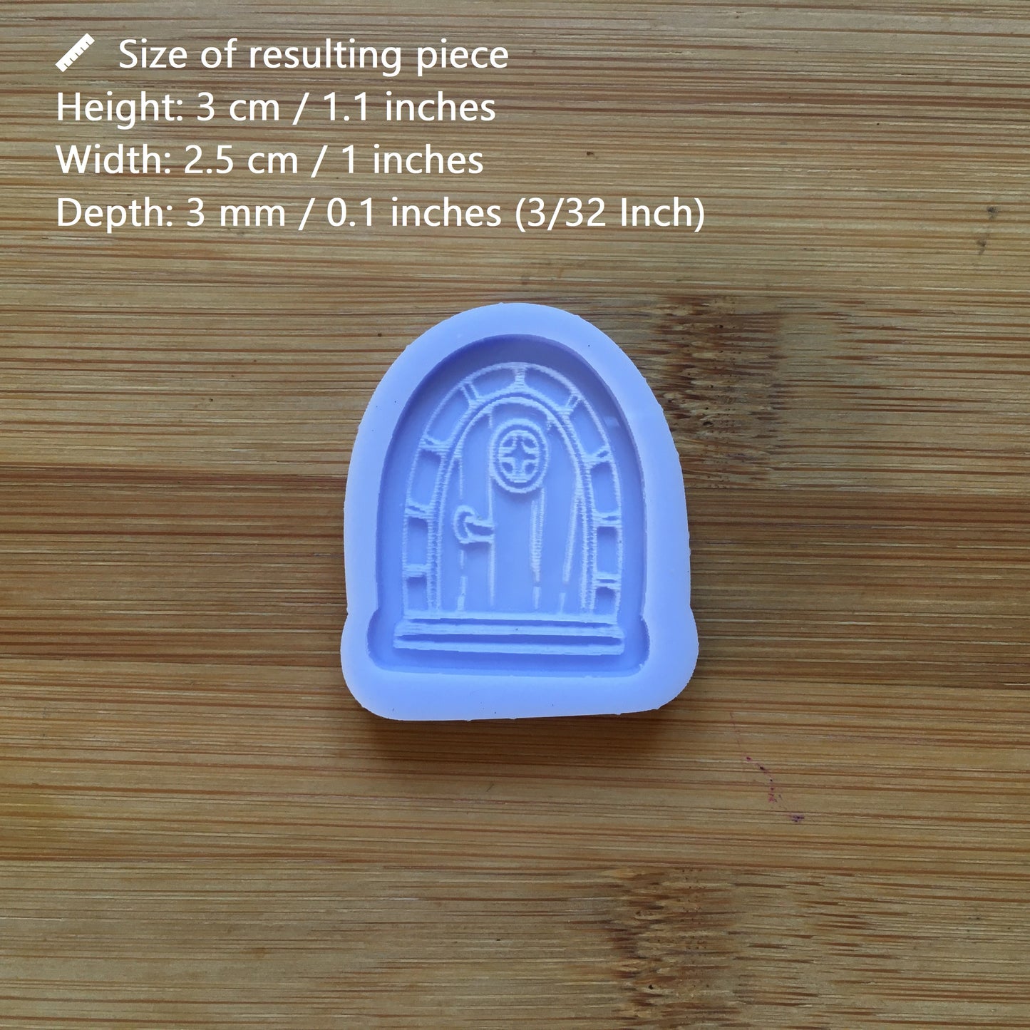 Cottage Door Silicone Mold / Hobbit Fairy House Door - The Crafts and Glitter Shop