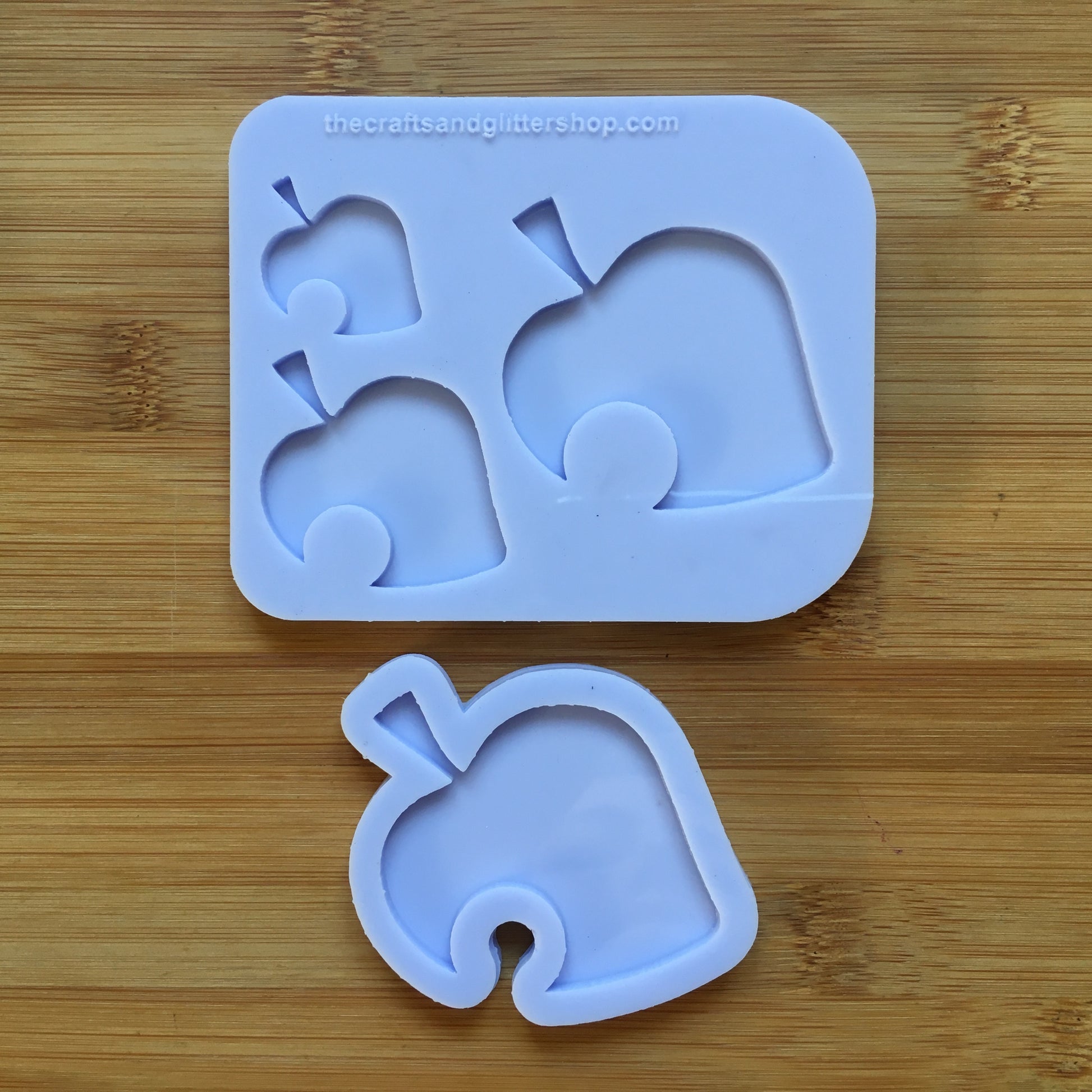 Bitten Leaf Silicone Mold - The Crafts and Glitter Shop