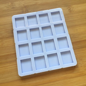 1" Book Silicone Mold - available in 6, 12, 16 or 24 cavity molds