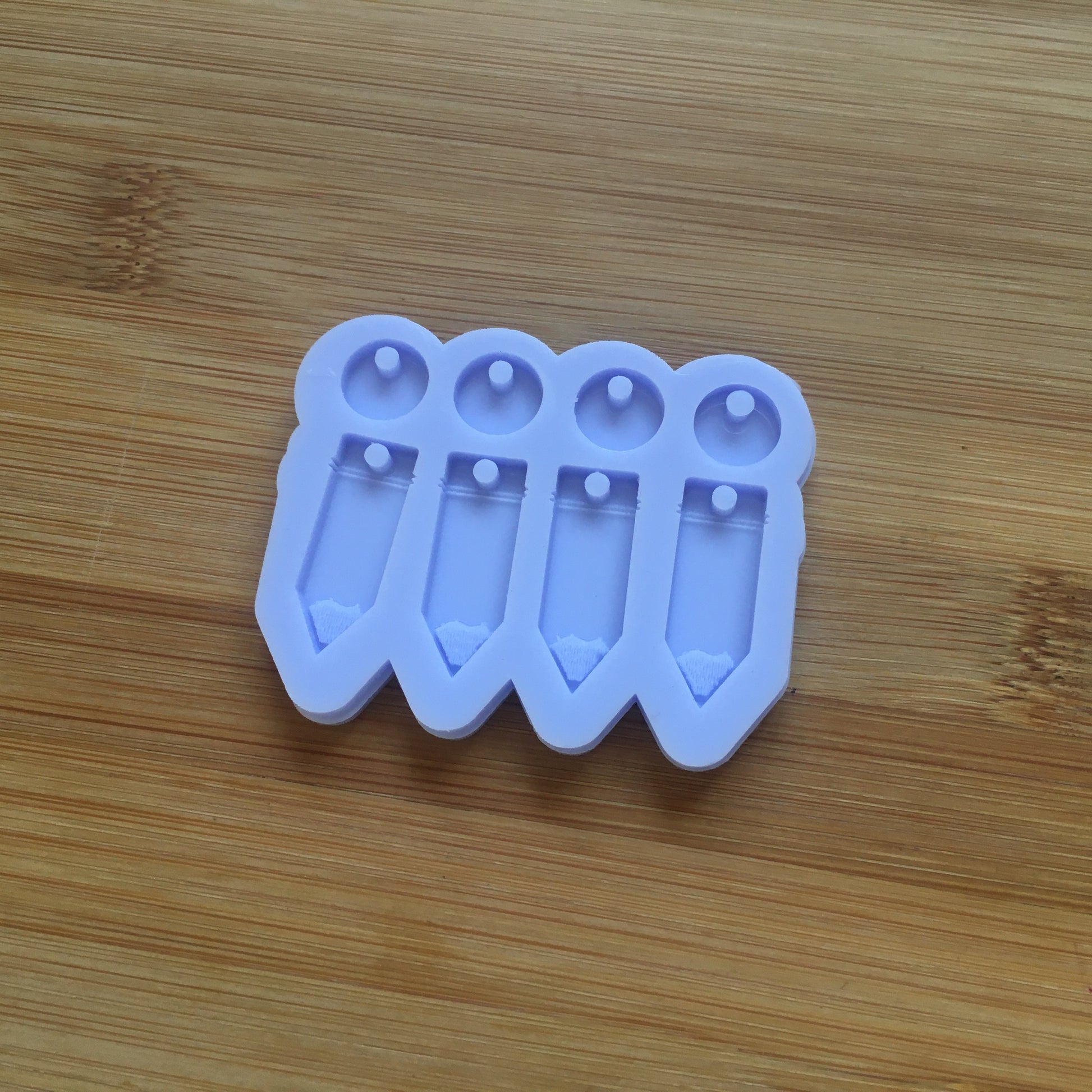 Pencil Earrings Silicone Mold - The Crafts and Glitter Shop