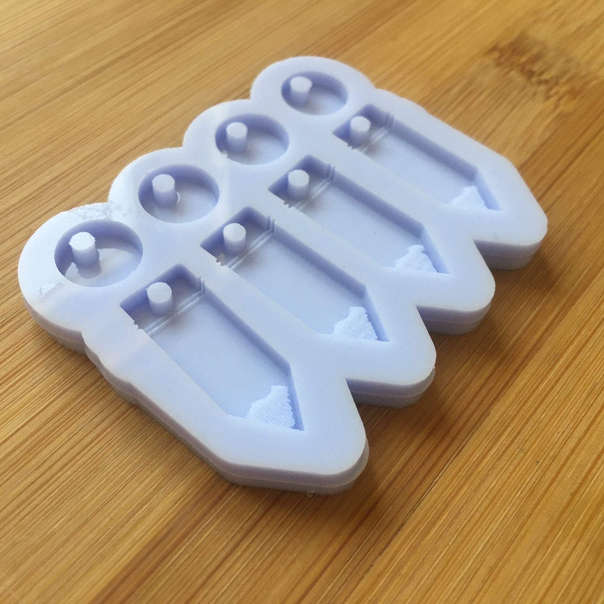 Pencil Earrings Silicone Mold - The Crafts and Glitter Shop