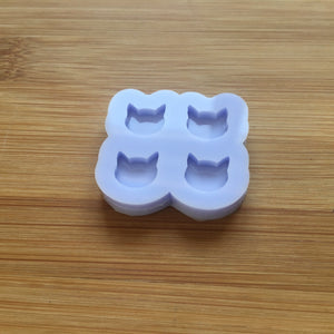 Tiny Cat Head Silicone Mold