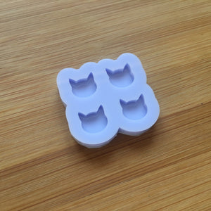 Tiny Cat Head Silicone Mold