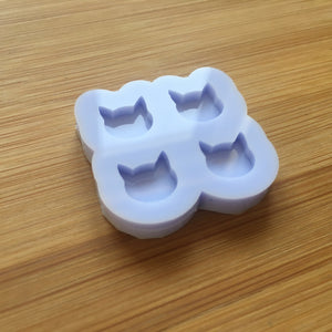 Tiny Cat Head Silicone Mold