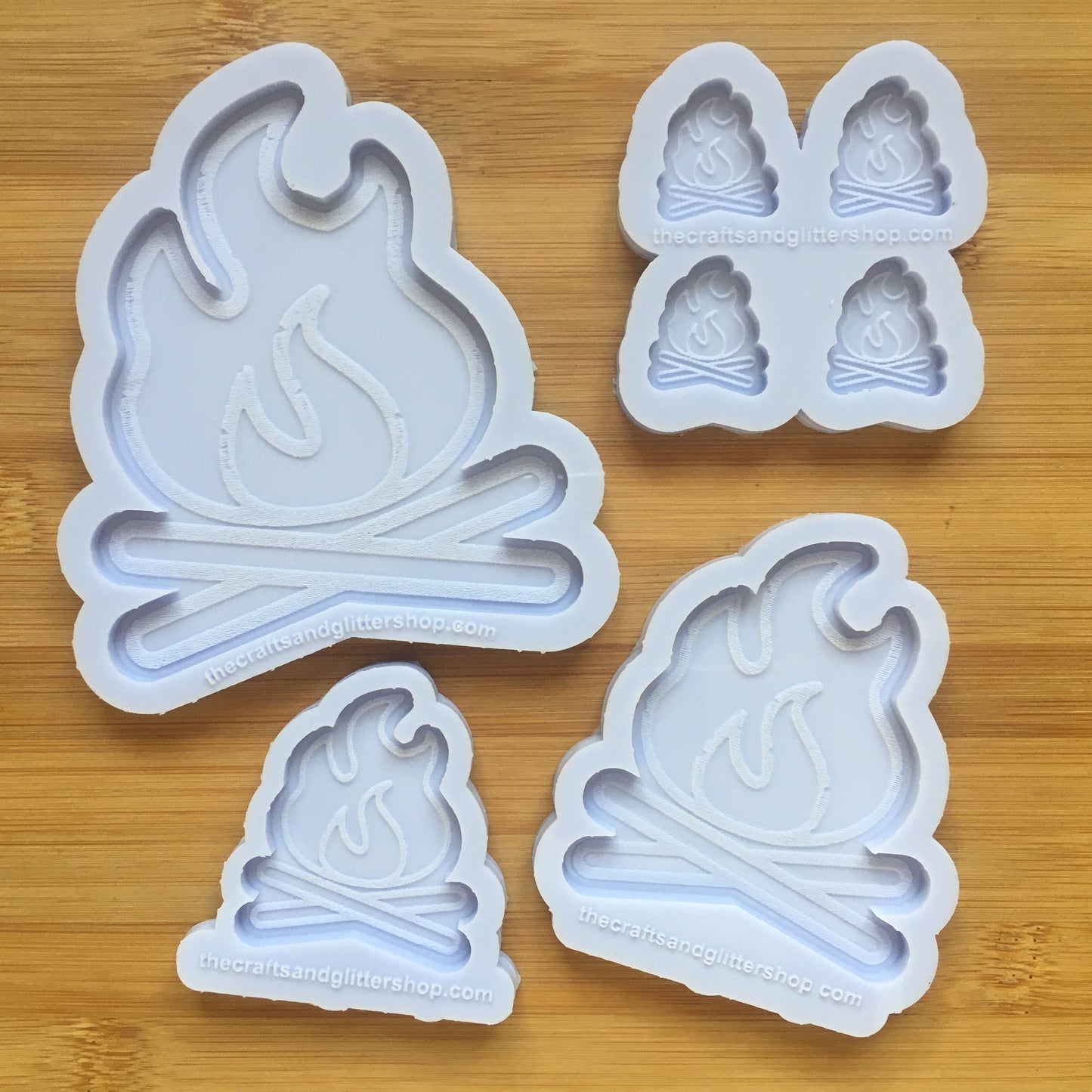 Camp Fire Silicone Mold - The Crafts and Glitter Shop