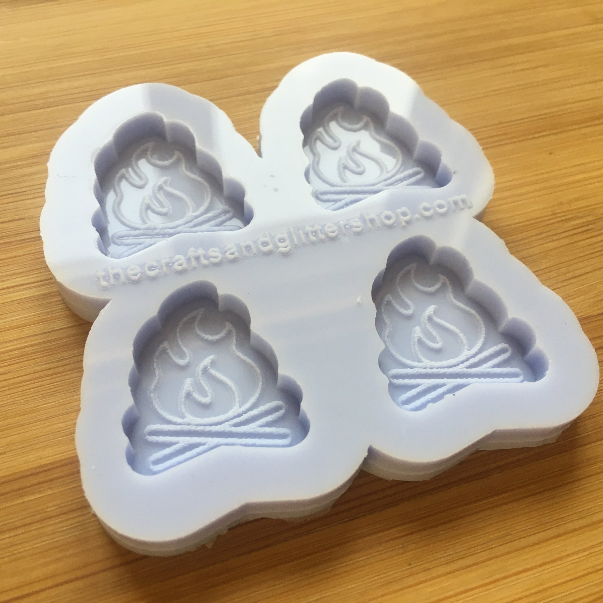 Camp Fire Silicone Mold - The Crafts and Glitter Shop