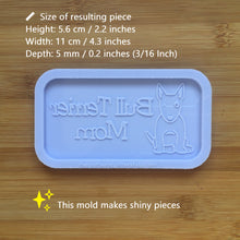 Load image into Gallery viewer, Bull Terrier Mom Silicone Mold