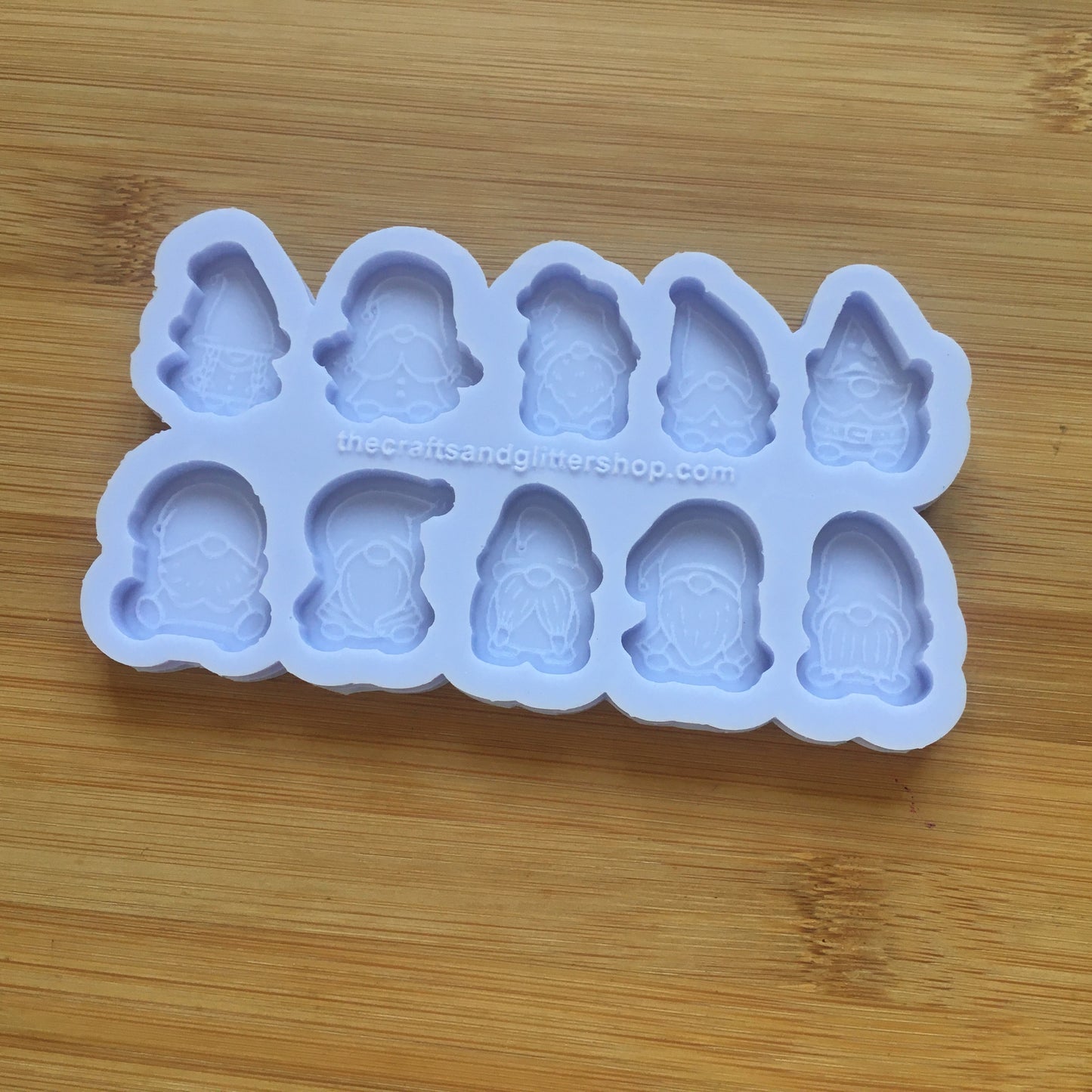 1" Gnomes Silicone Mold - The Crafts and Glitter Shop
