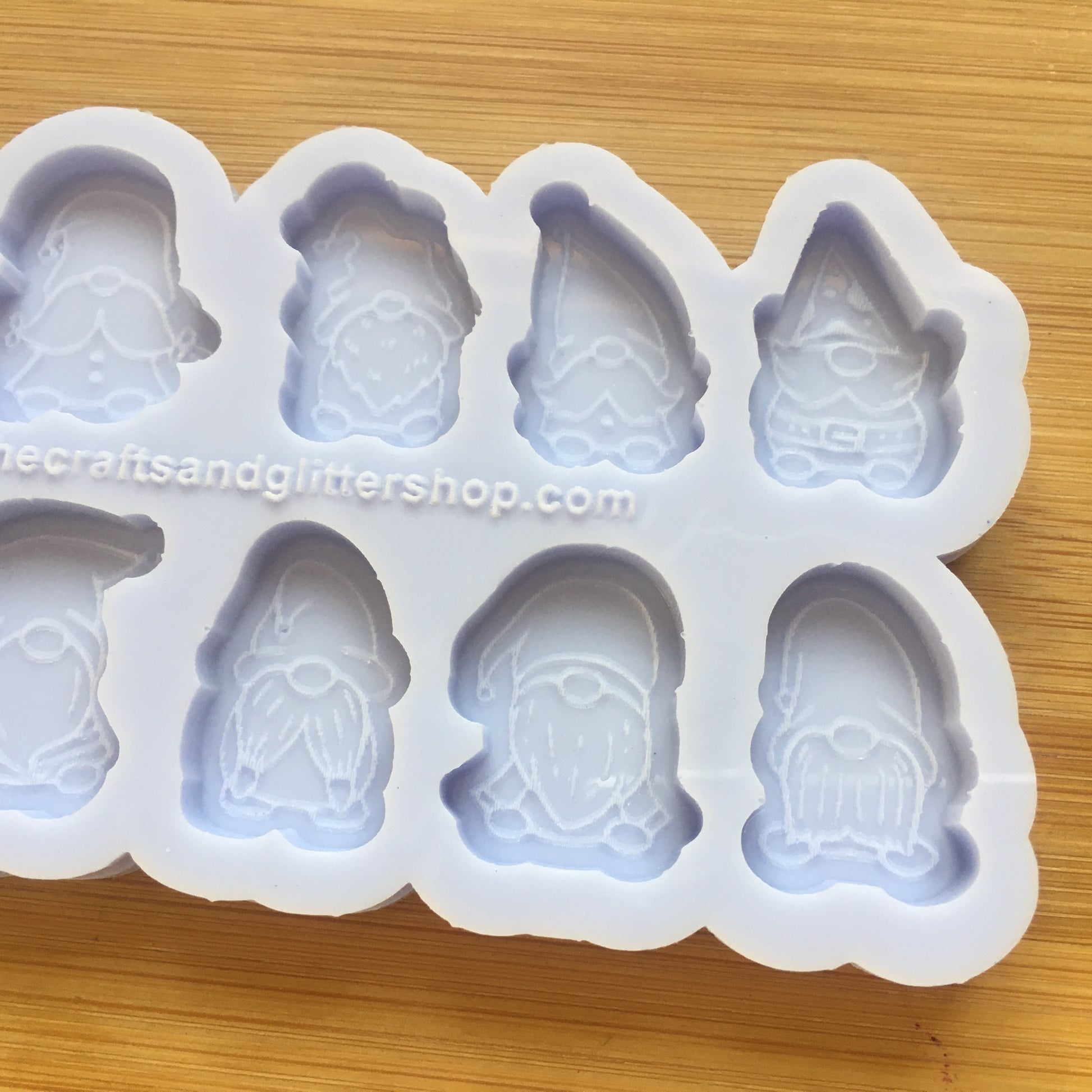 1" Gnomes Silicone Mold - The Crafts and Glitter Shop