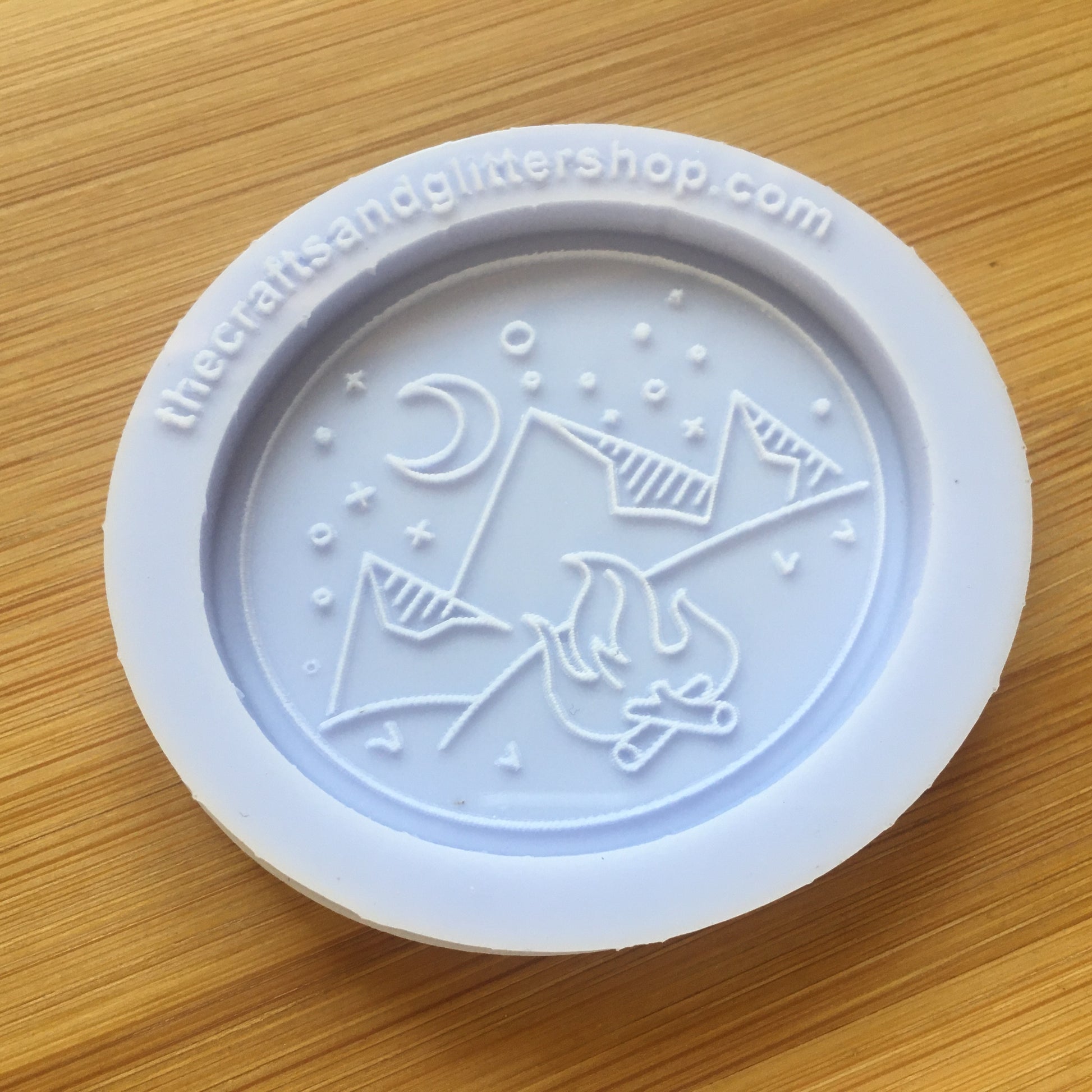 Mountain Camping Silicone Mold - The Crafts and Glitter Shop