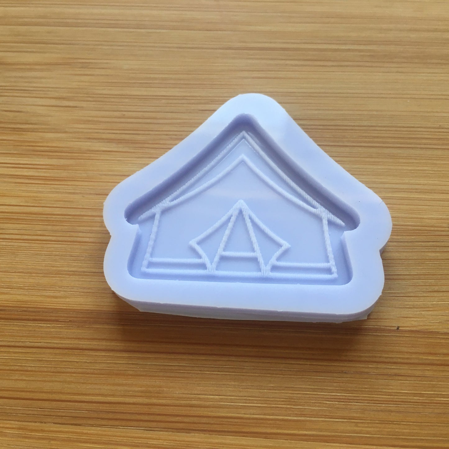 1.5" Camping Tent Silicone Mold - The Crafts and Glitter Shop
