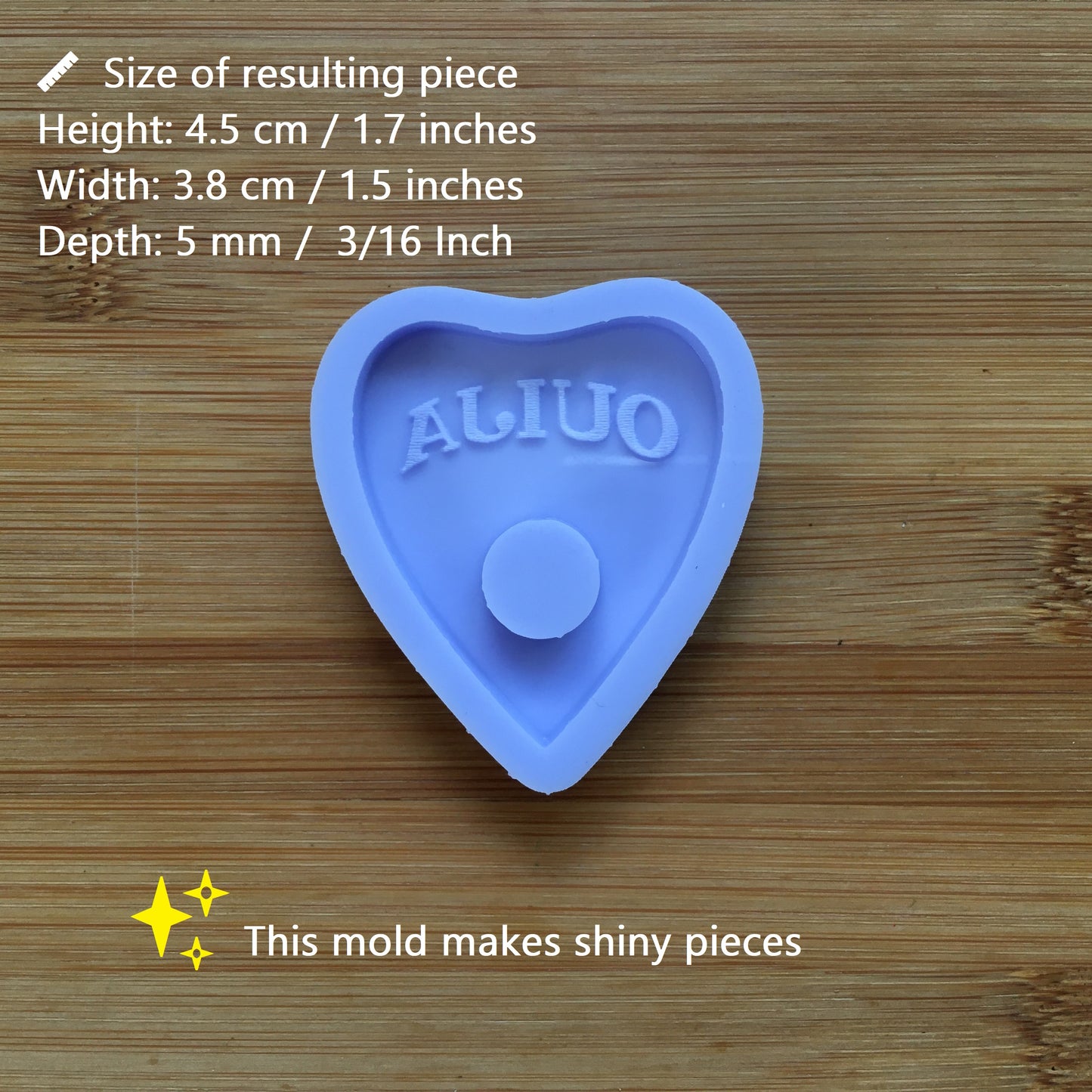 Ouija Planchette Silicone Mold - The Crafts and Glitter Shop
