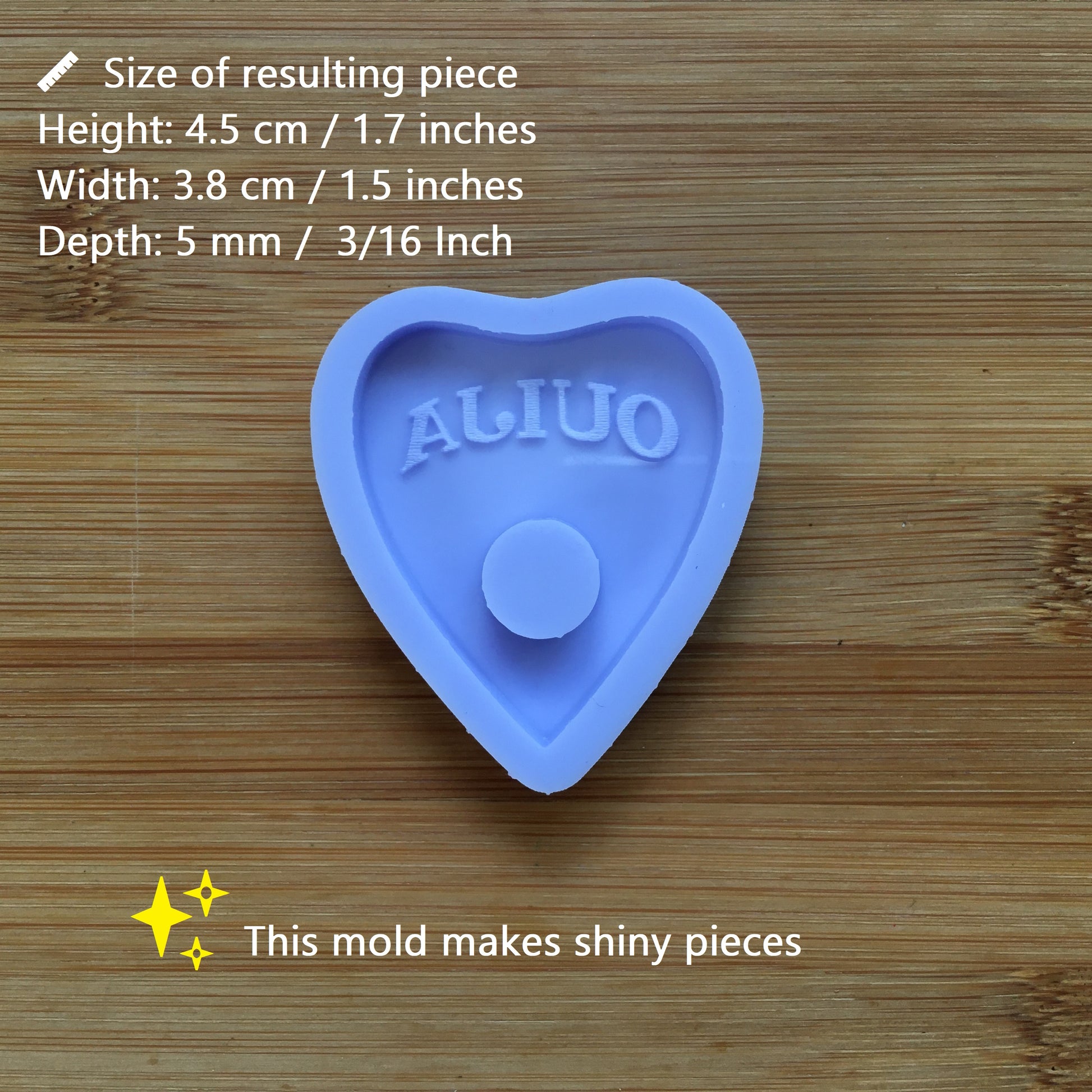 Ouija Planchette Silicone Mold - The Crafts and Glitter Shop