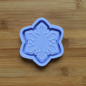 Snowflake Shaker Silicone Mold - with shaker bits