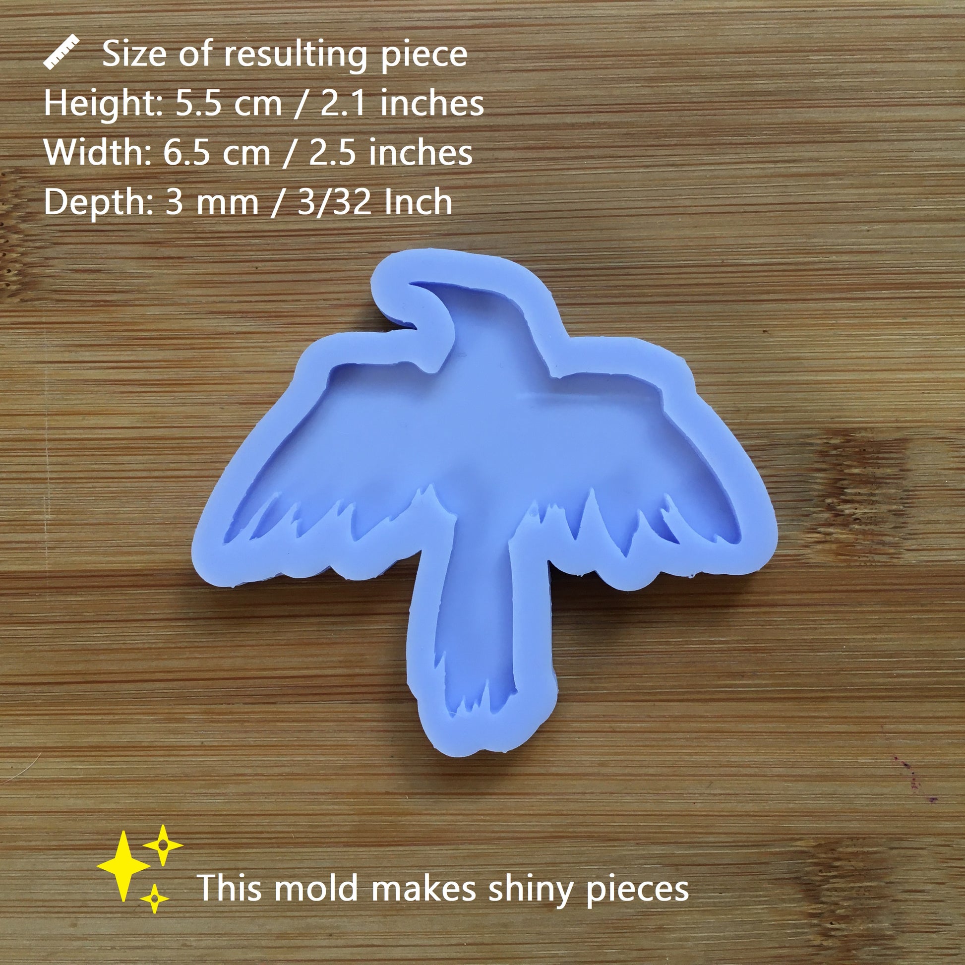 Flying Bird Silicone Mold - The Crafts and Glitter Shop