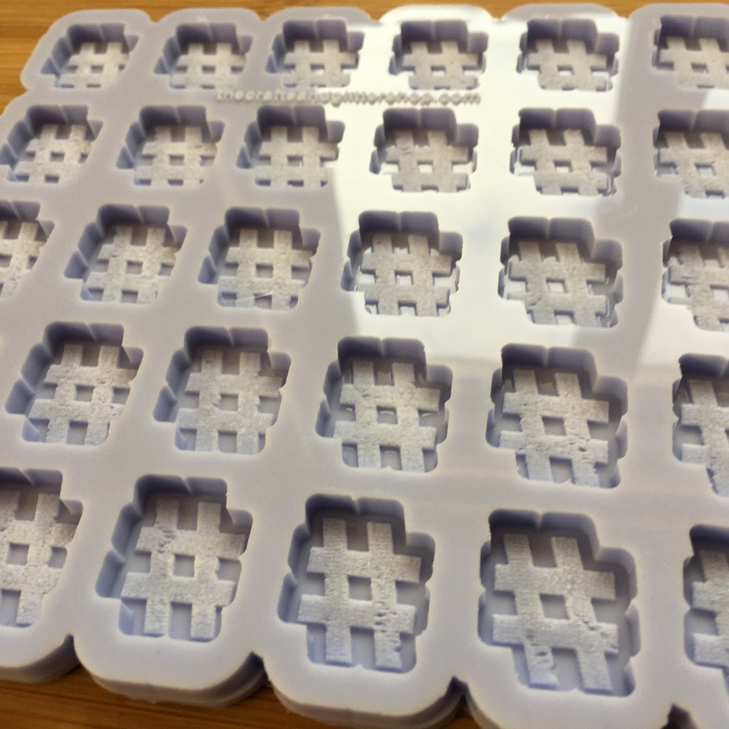 Hashtag Silicone Mold - The Crafts and Glitter Shop